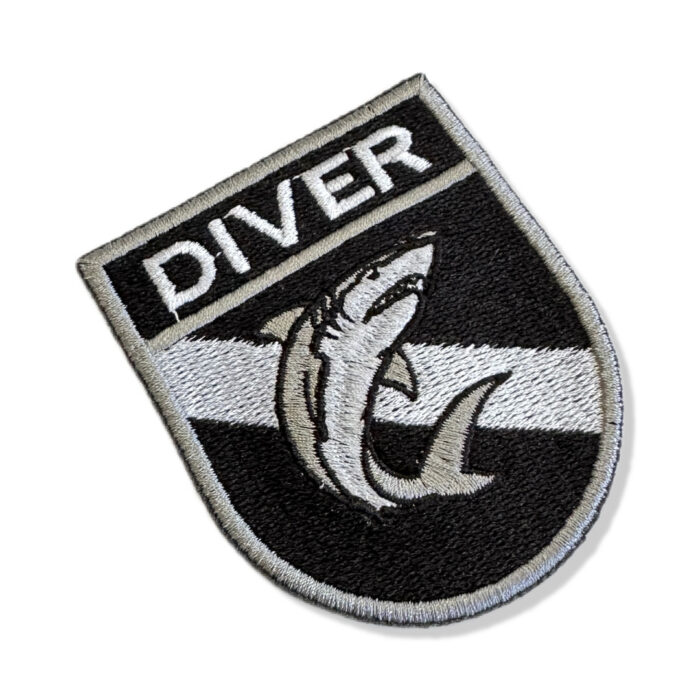 BD0176E-002 Diver Embroidered Flag Patch 2.68"×3.15"