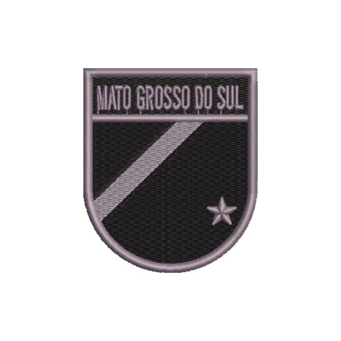 BE0011E-002 Mato Grosso do Sul Brasil Embroidered Flag Patch 2.68″×3.15″ - Image 7