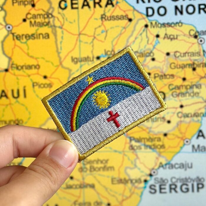 BE0420-011 Pernambuco Brasil Embroidered Flag Patch 2.25″×1.5 - Image 2