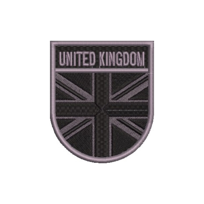 BP0001E-002 United Kingdom Embroidered Flag Patch 2.68″×3.15″ - Image 7