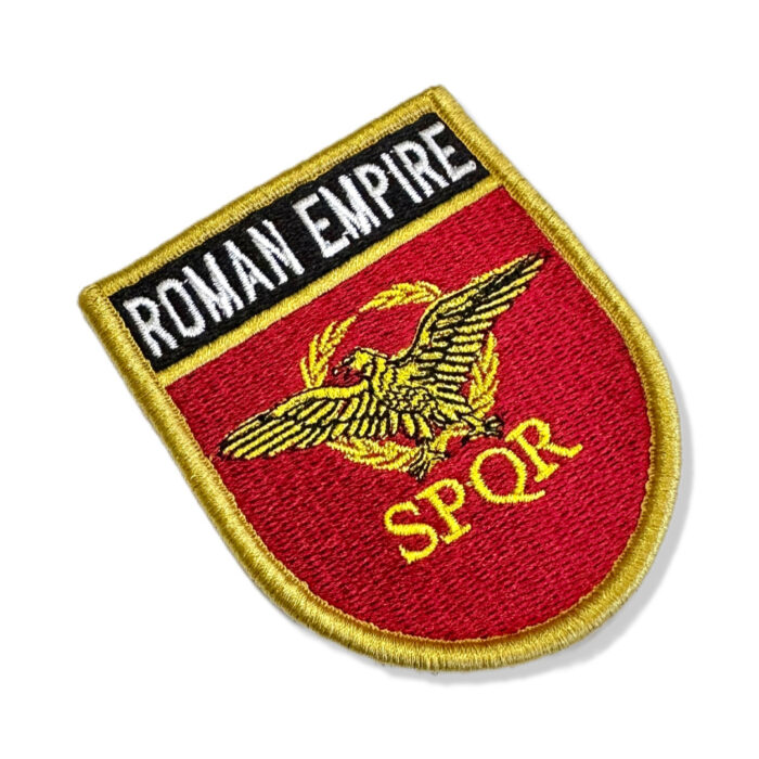 BP0234E-001 Roman Empire Embroidered Flag Patch 2.68″×3.15″ - Image 3