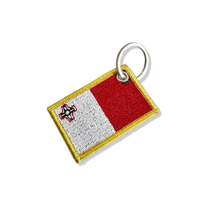 BP0435-011 Malta Embroidered Flag Patch 2.25″×1.5″ - Image 5