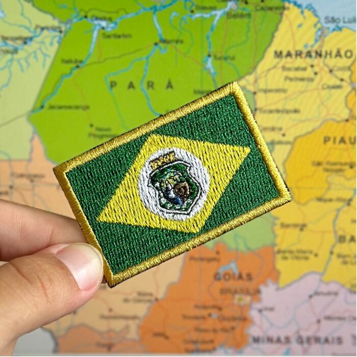 BE0427-011 Ceara Brasil Embroidered Flag Patch 2.25″×1.5 - Image 2