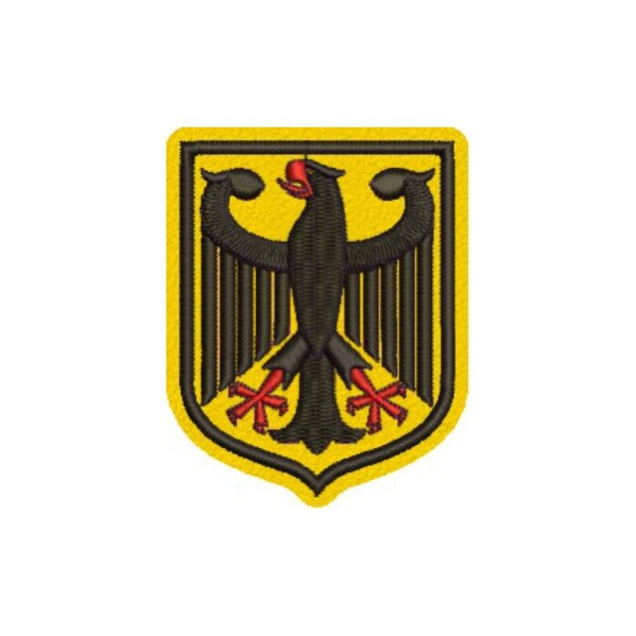 EP0081-55A Germany Shield Embroidered Patch 2.16"x2.75" - Image 6
