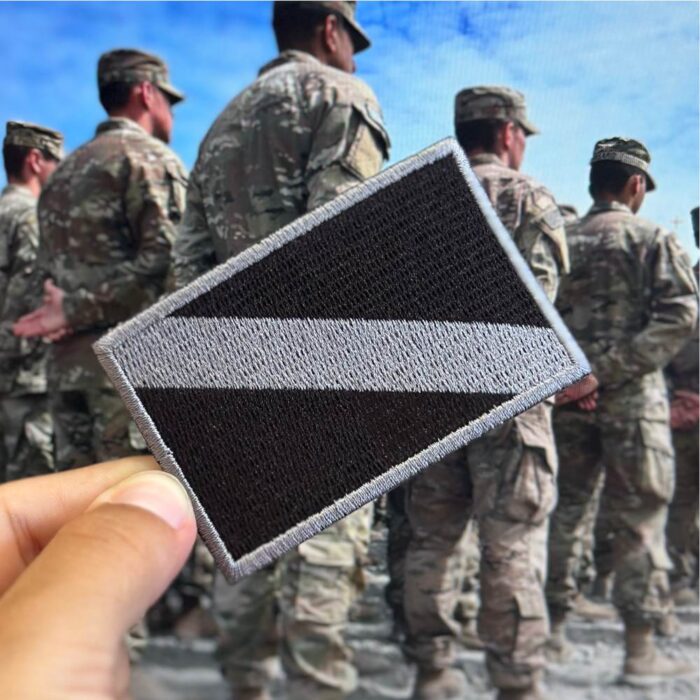 BD0175-002 Diver Embroidered Flag Patch 3″x2″ - Image 2