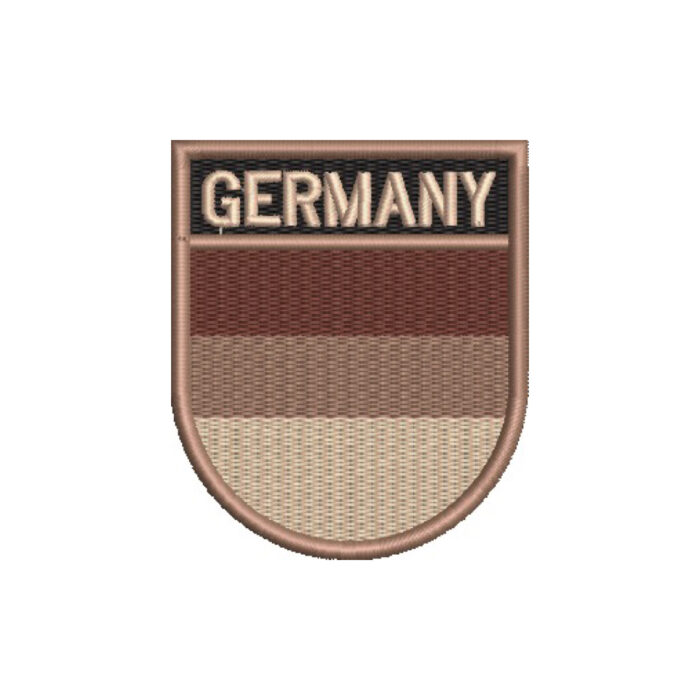 BP0081E-004 Germany Embroidered Flag Patch 2.68″x3.15″ - Image 8