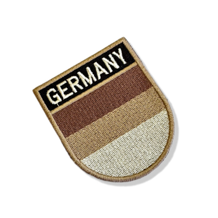BP0081E-004 Germany Embroidered Flag Patch 2.68″x3.15″