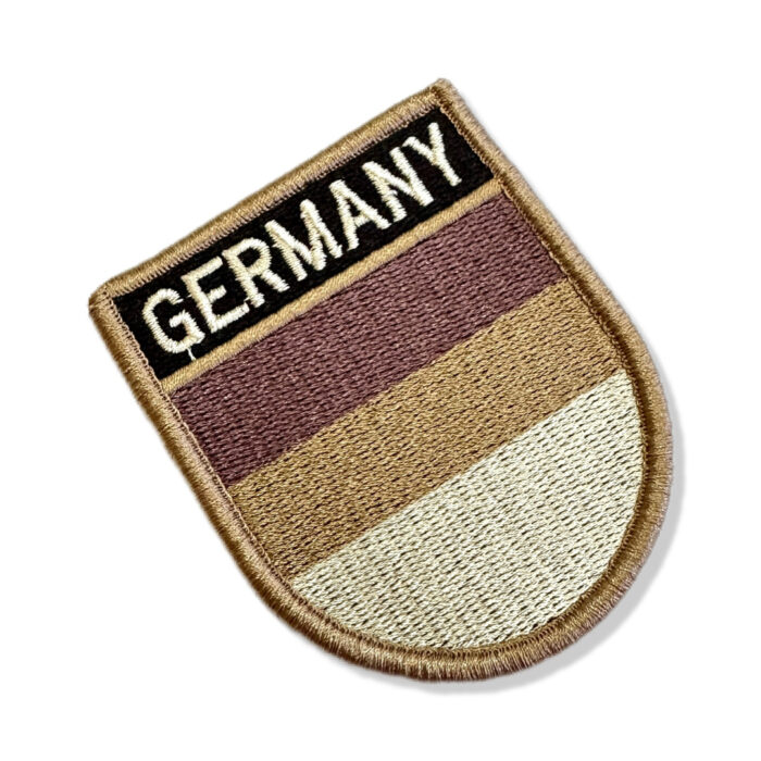 BP0081E-004 Germany Embroidered Flag Patch 2.68″x3.15″ - Image 3