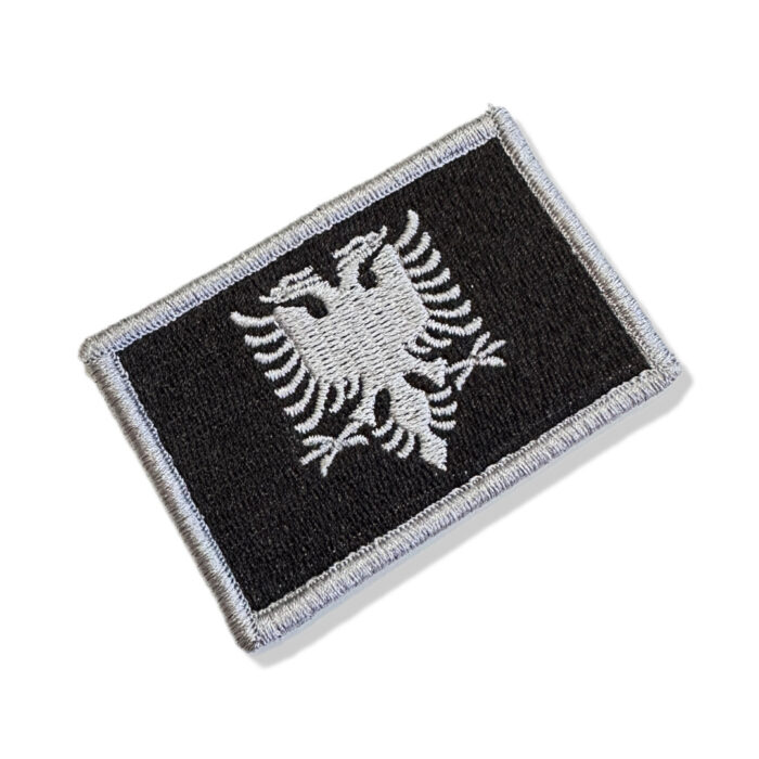 BP0221-002 Albany Embroidered Flag Patch 3″x2″ - Image 3