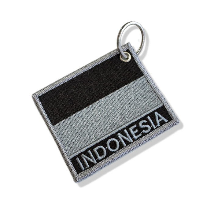 BP0419N-002 Indonesia Embroidered Flag Patch 3x2.5 - Image 5