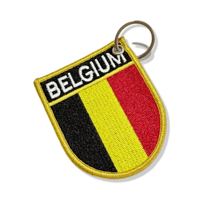 BP0215E-001 Belgium Embroidered Flag Patch 2.68″×3.15″ - Image 6