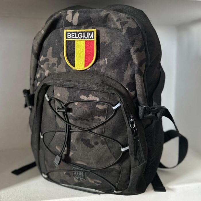 BP0215E-001 Belgium Embroidered Flag Patch 2.68″×3.15″ - Image 4