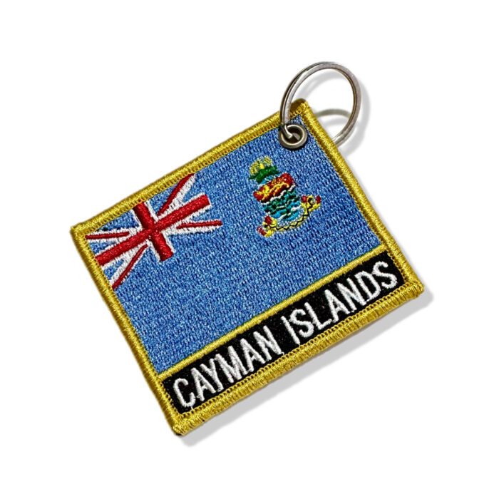 BP0422N-001 Cayman Islands Embroidered Flag Patch 3″×2.5″ - Image 6