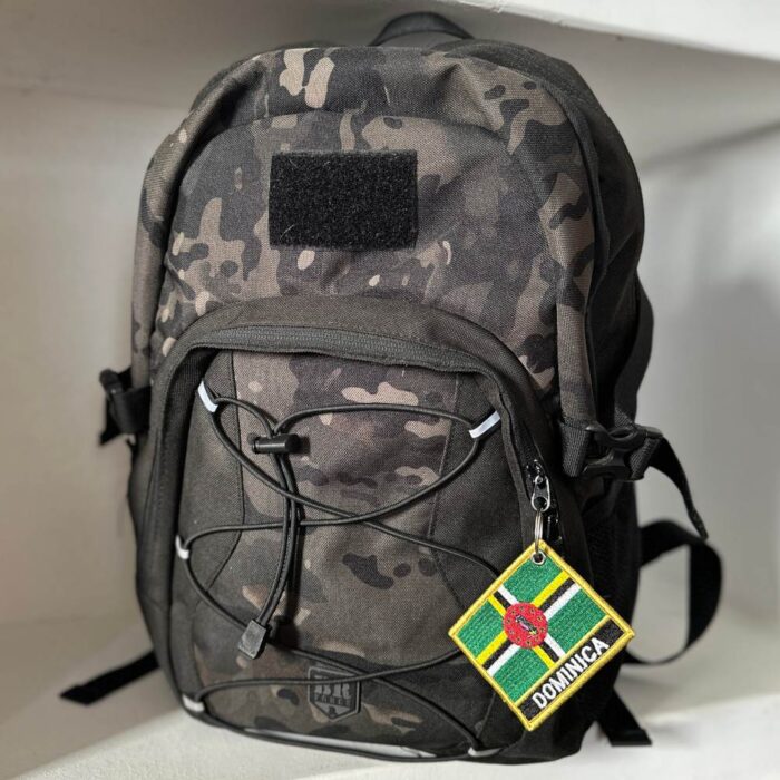 BP0432N-001 Dominica Embroidered Flag Patch 3″×2.5″ - Image 7