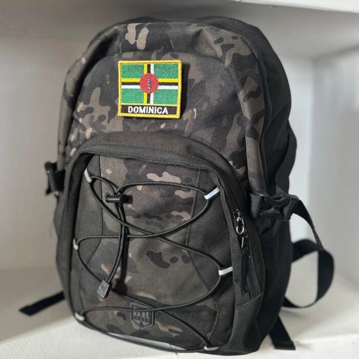 BP0432N-001 Dominica Embroidered Flag Patch 3″×2.5″ - Image 5