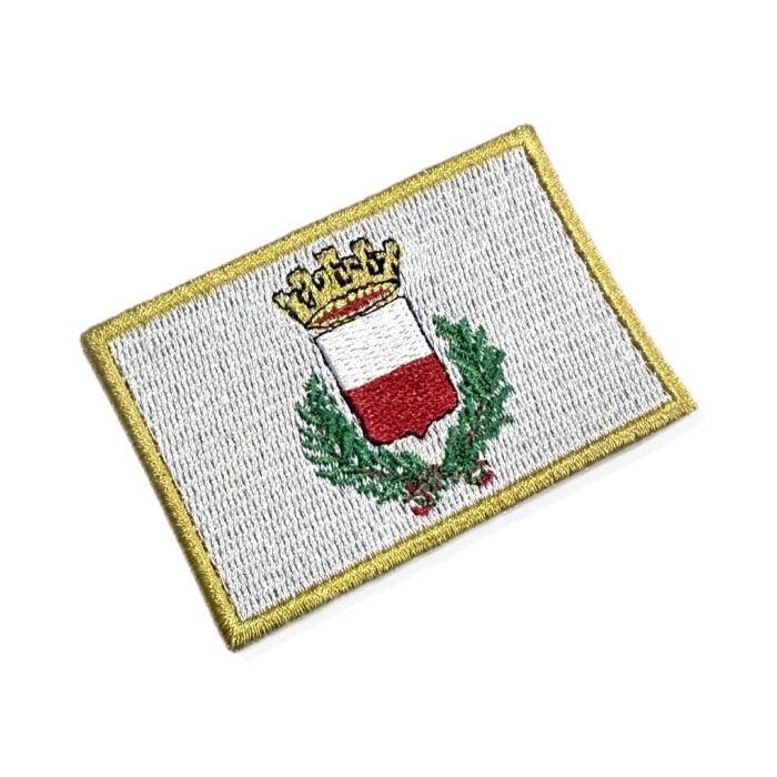 BC0238-001 Lucca Italy Embroidered Patch 3"x2"