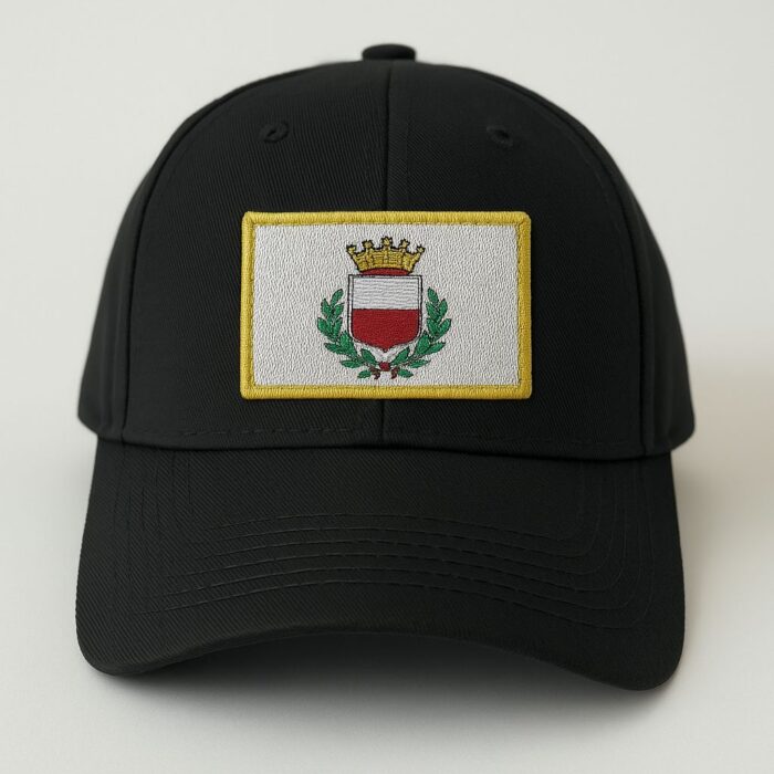BC0238-001 Lucca Italy Embroidered Patch 3"x2" - Image 5