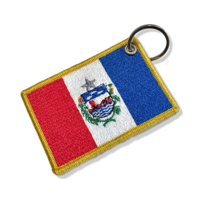 BE0398-001 Alagoas Brasil Embroidered Flag Patch 3″x2″ - Image 7