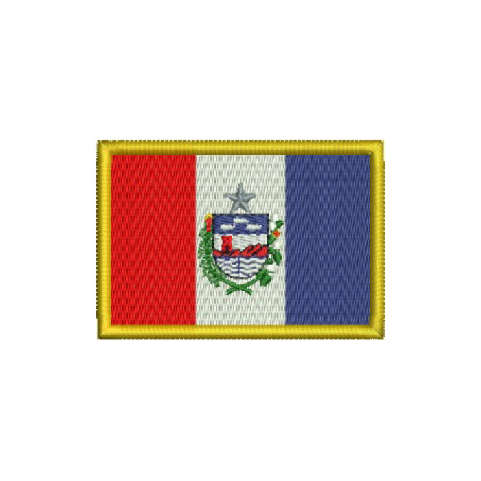 BE0398-001 Alagoas Brasil Embroidered Flag Patch 3″x2″ - Image 9