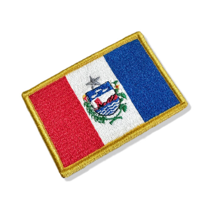BE0398-001 Alagoas Brasil Embroidered Flag Patch 3″x2″ - Image 4