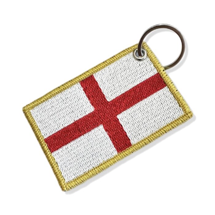 BP0176-001 England Embroidered Flag Patch 3"x2" - Image 7