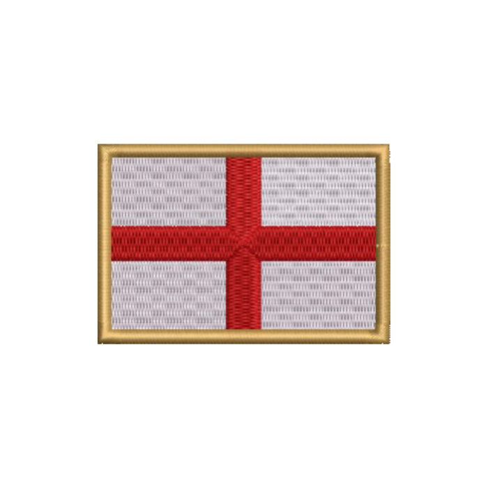 BP0176-001 England Embroidered Flag Patch 3"x2" - Image 9