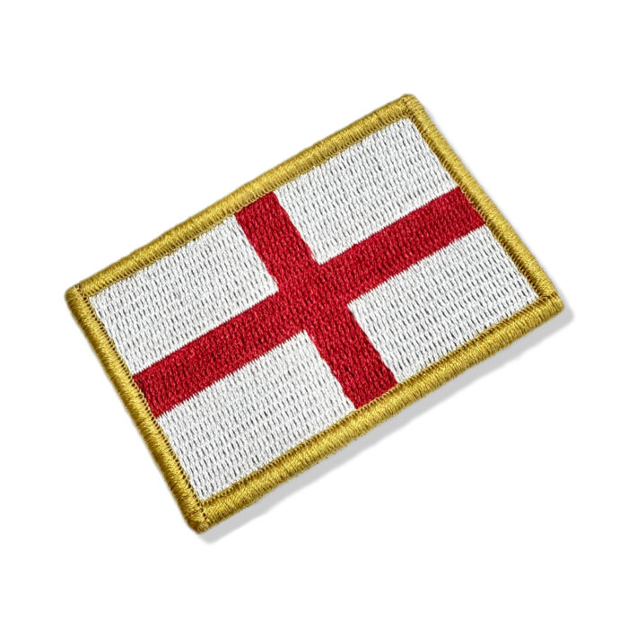 BP0176-001 England Embroidered Flag Patch 3"x2" - Image 4