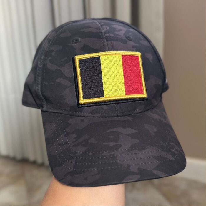 BP0215-001 Belgium Embroidered Flag Patch 3"x2" - Image 5