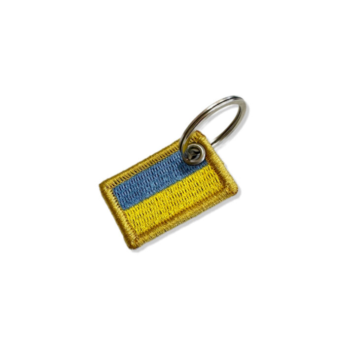 BP0408-031 Ukraine Embroidered Flag Patch 1.5"x1" - Image 7