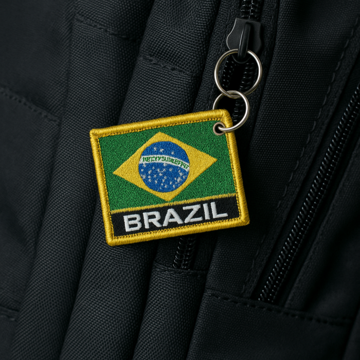 BP0420N-011 Brazil Embroidered Flag Patch 2.25″x1.8″ - Image 8
