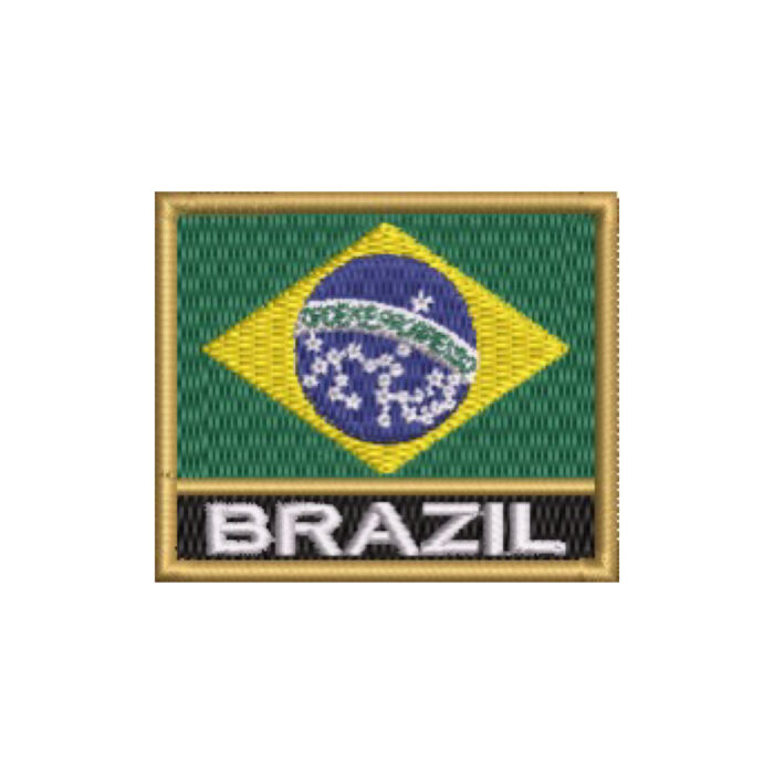 BP0420N-011 Brazil Embroidered Flag Patch 2.25″x1.8″ - Image 9