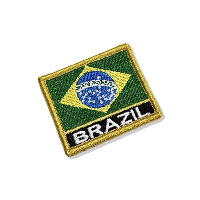 BP0420N-011 Brazil Embroidered Flag Patch 2.25″x1.8″ - Image 4