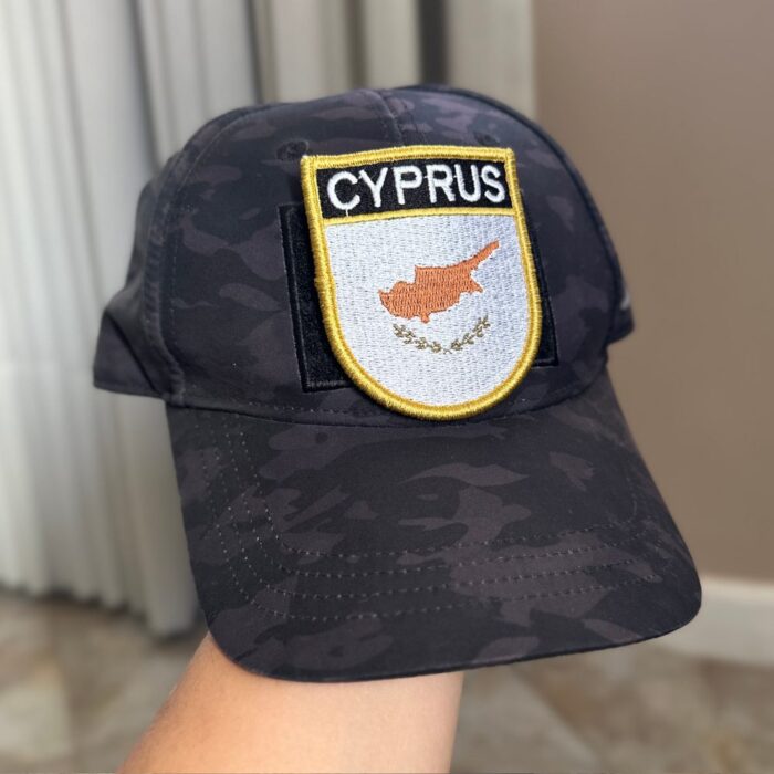 BP0439E-001 Cyprus Embroidered Flag Patch 2.68″×3.15″ - Image 5