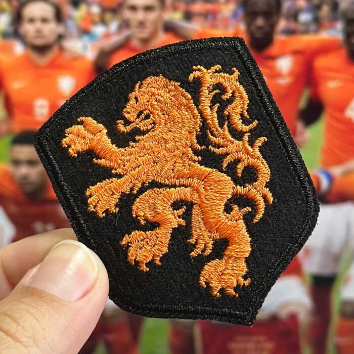 TINL037-013 Neitherland Shield Embroidered Patch 1.88"x2.36" - Image 3