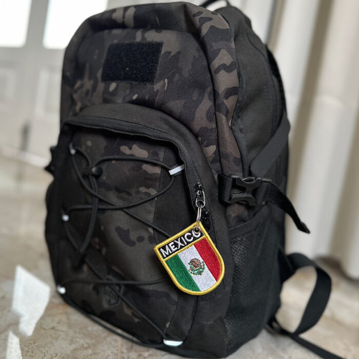 BP0050E-011 Mexico Embroidered Flag Patch 2.25″x2.68″ - Image 8