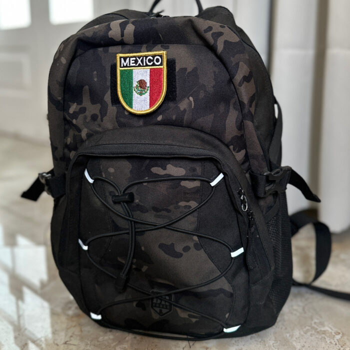 BP0050E-011 Mexico Embroidered Flag Patch 2.25″x2.68″ - Image 6