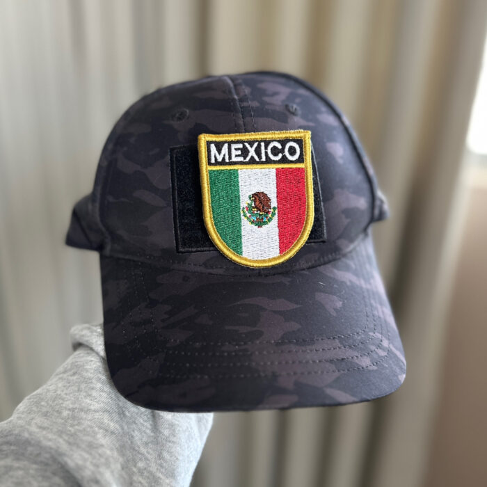 BP0050E-011 Mexico Embroidered Flag Patch 2.25″x2.68″ - Image 5