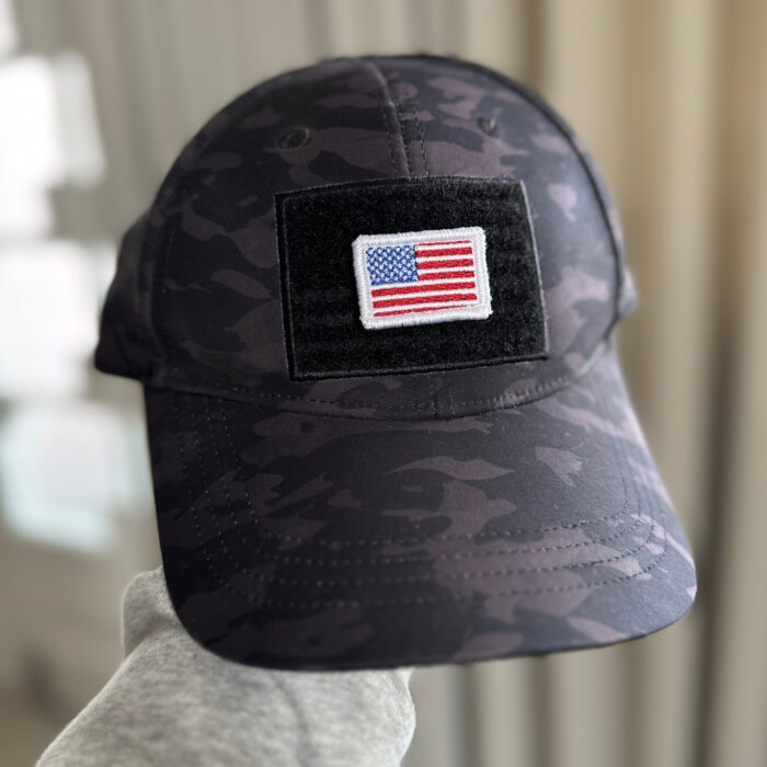 BP0055-036 USA Embroidered Flag Patch 1.5x1 in. - Image 5