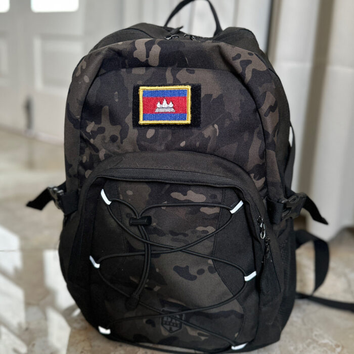 BP0205-011 Camboja Embroidered Flag Patch 2.25″×1.5″ - Image 6