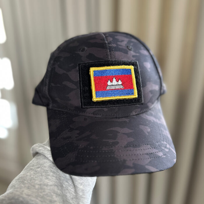 BP0205-011 Camboja Embroidered Flag Patch 2.25″×1.5″ - Image 5