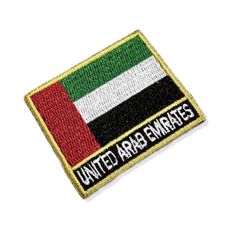 BP0210N-011 U.A.E Embroidered Flag Patch 2.25″x1.8″