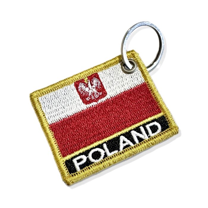 BP0211N-011 Poland Embroidered Flag Patch 2.25″x1.8″ - Image 7