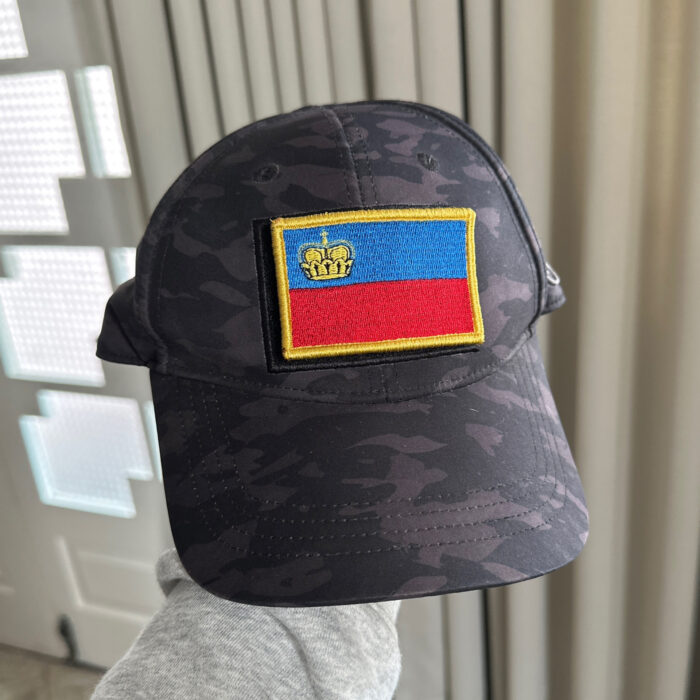 BP0424-001 Liechtenstein Embroidered Flag Patch 3″x2″ - Image 5