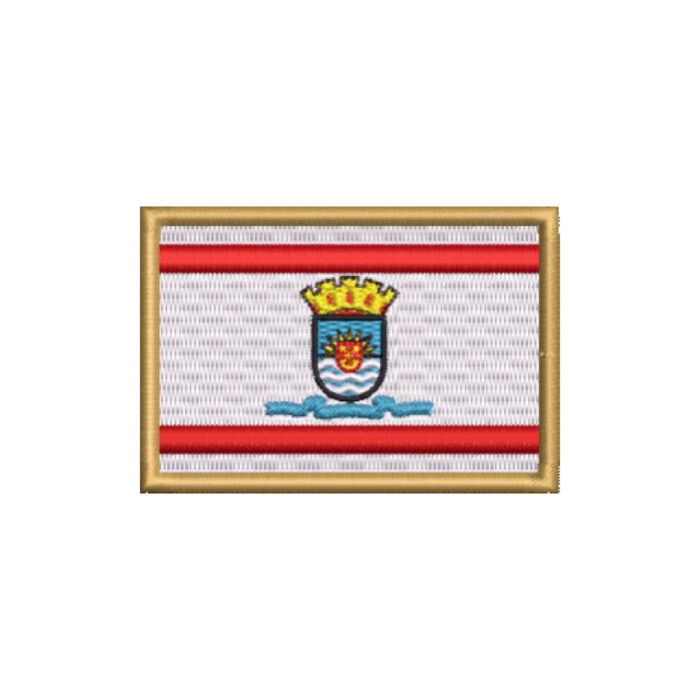 BC0018-075A Florianópolis Brazil Embroidered Flag Patch 3"x2" - Image 8
