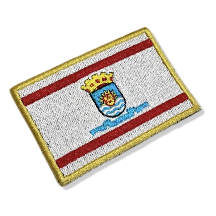 BC0018-075A Florianópolis Brazil Embroidered Flag Patch 3"x2"