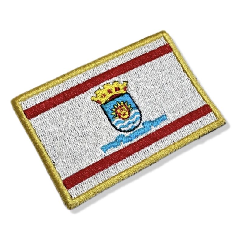 BC0018-075A Florianópolis Brazil Embroidered Flag Patch 3"x2"