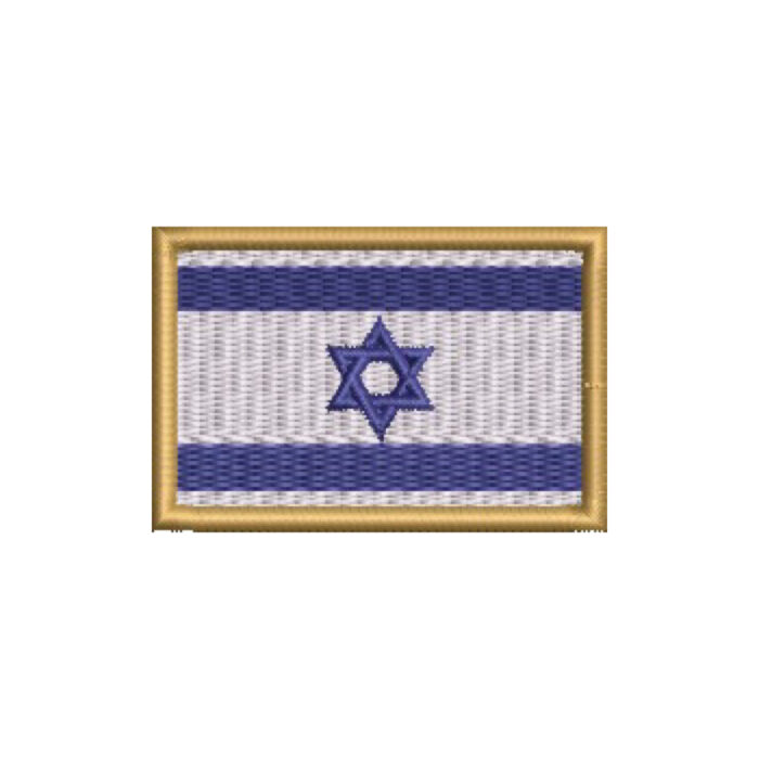 BP0009-011 Israel Embroidered Flag Patch 2.25″x1.5″ - Image 9