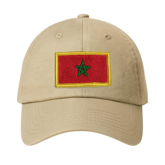 BP0192-057A Marrocos Embroidered Flag Patch 2.25″x2.68″ - Image 6