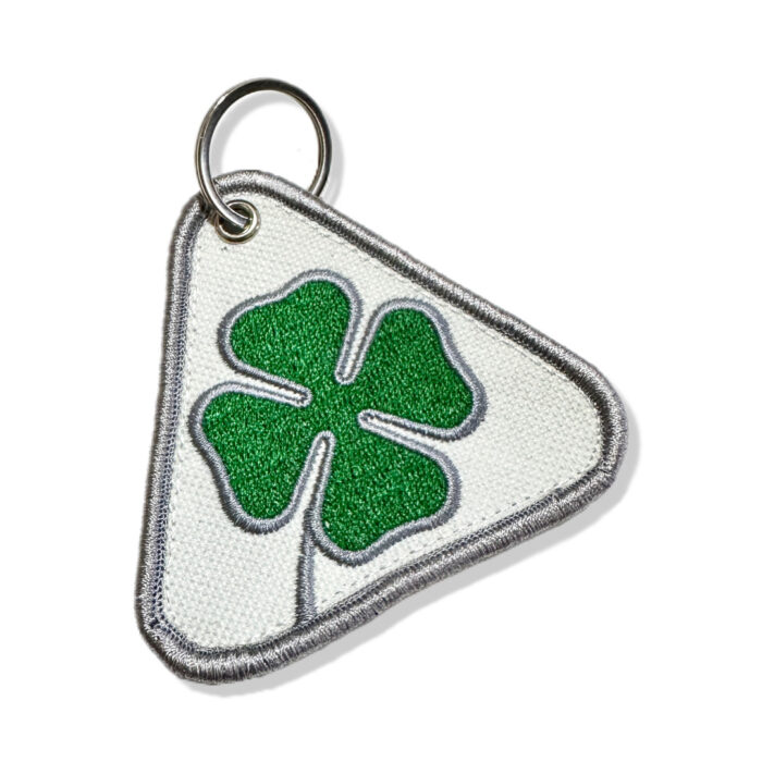 CAR071-001 Quadrifoglio Embroidered Patch 3x3" - Image 5