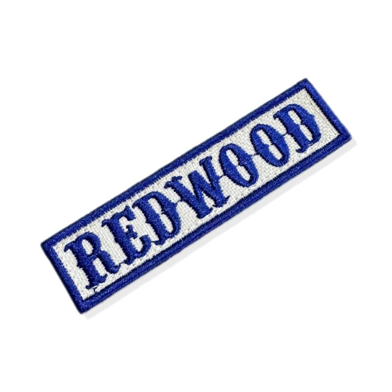 NT0505-002 Redwood Embroidered Patch 4.13"x0,98"